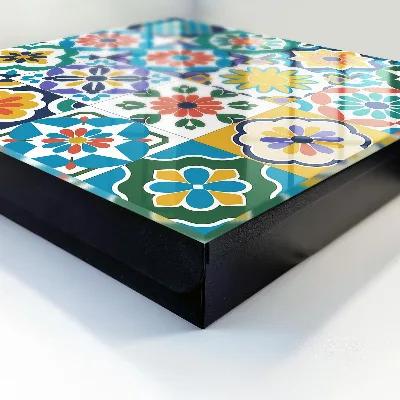 Wall mounted key box Floral patterns