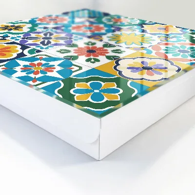 Wall mounted key box Floral patterns