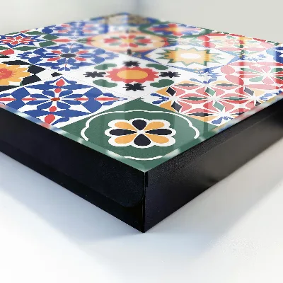 Key cabinet Floral mosaic