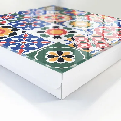 Key cabinet Floral mosaic