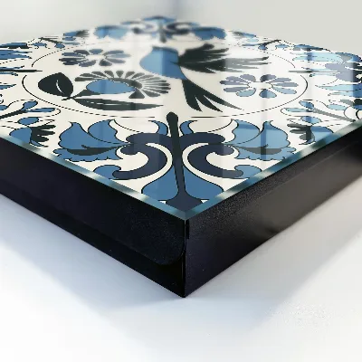 Wall mounted key box Blue bird