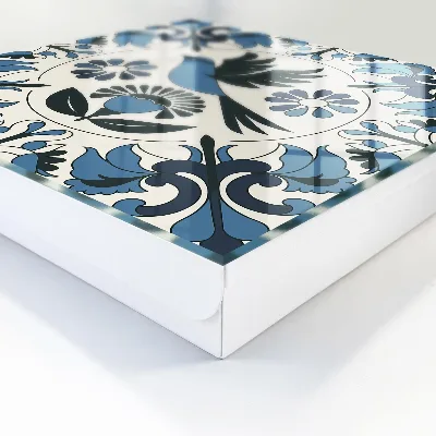 Wall mounted key box Blue bird