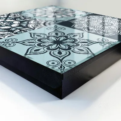 Key cabinet Geometric patterns