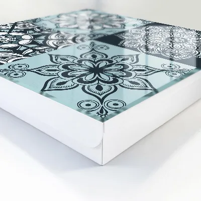 Key cabinet Geometric patterns