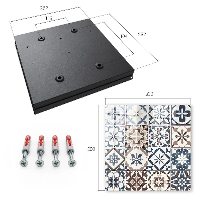 Key box for wall Arabesque mosaic