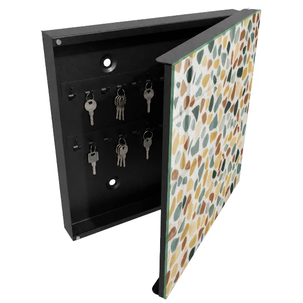 Key box for wall Pebble mosaic