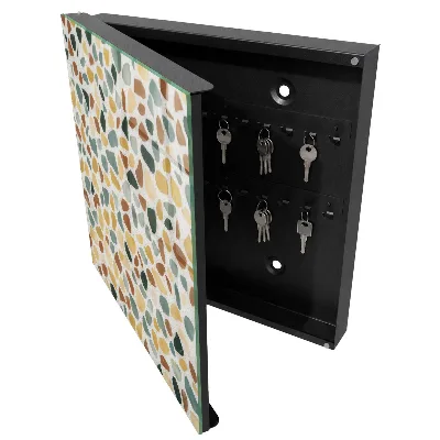 Key box for wall Pebble mosaic