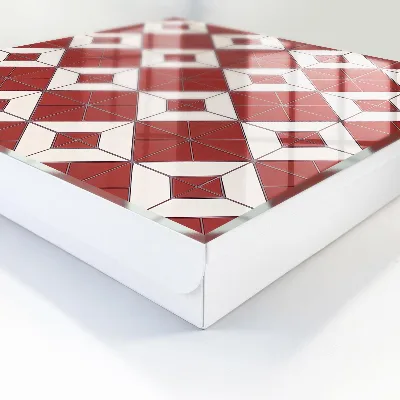 Key cabinet Red mosaic