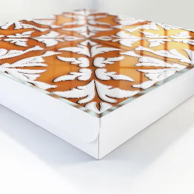 Key box for wall Plant motif
