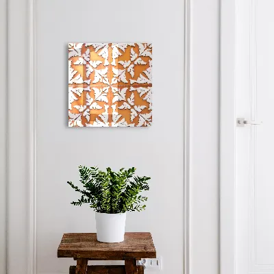 Key box for wall Plant motif