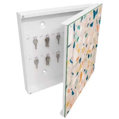 Wall mounted key box Creative mosaic