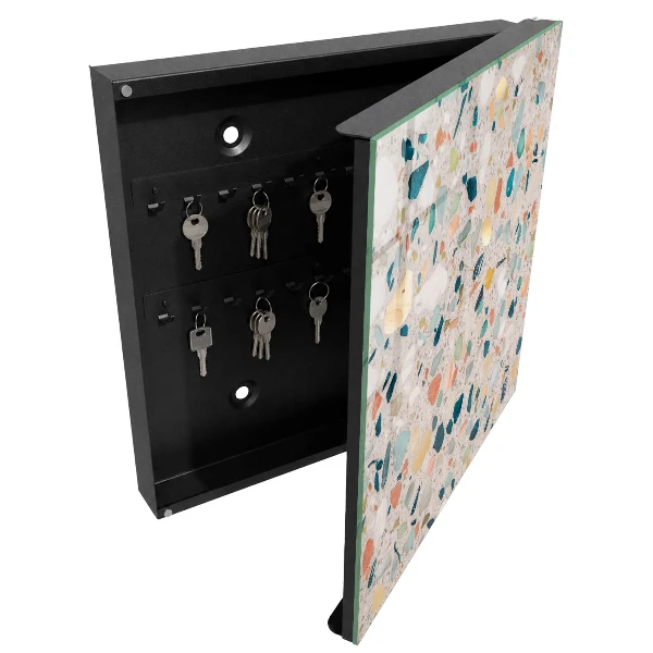Key cabinet Colorful mosaic