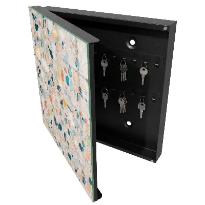 Key cabinet Colorful mosaic