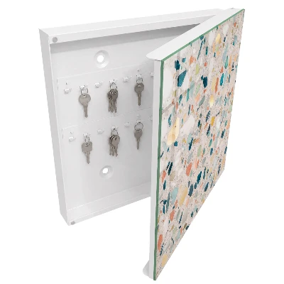 Key cabinet Colorful mosaic