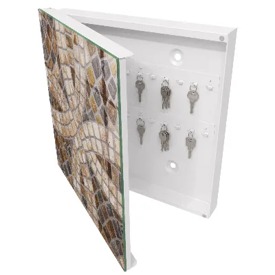 Key cabinet Stylish mosaic