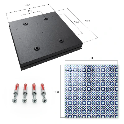 Key box for wall Geometric abstraction