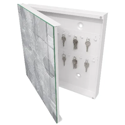 Key box for wall Grey geometry
