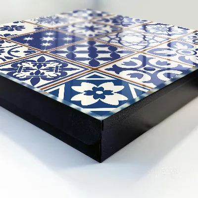 Wall mounted key box Retro mosaic