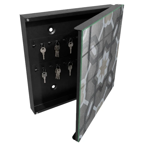Key cabinet Geometric elegance