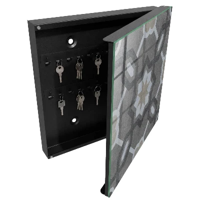 Key cabinet Geometric elegance