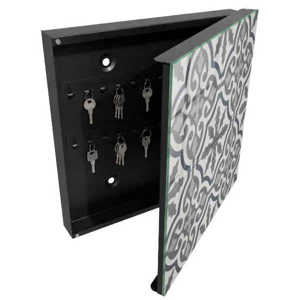 Key box for wall Geometric pattern