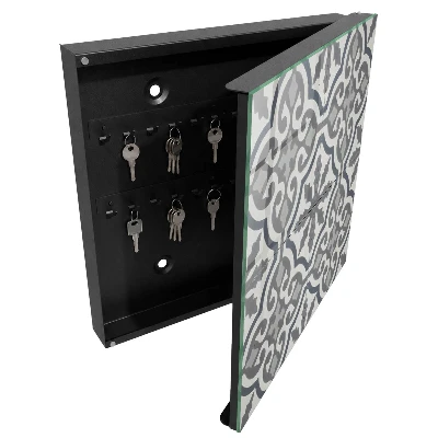 Key box for wall Geometric pattern