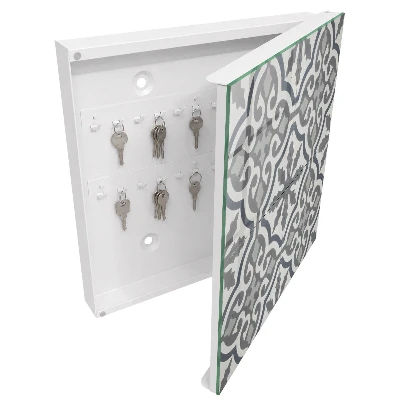 Key box for wall Geometric pattern