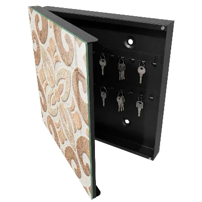 Wall mounted key box Beige elegance