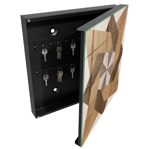 Key cabinet Wooden star