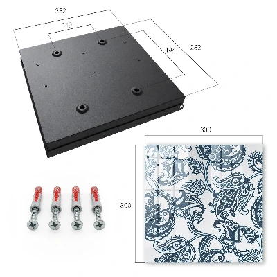 Wall mounted key box Elegant ornaments