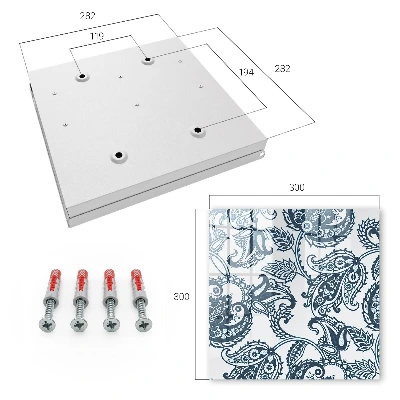 Wall mounted key box Elegant ornaments