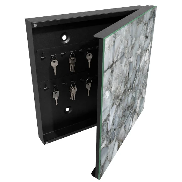 Key box for wall Stone mosaic