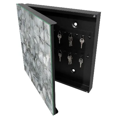 Key box for wall Stone mosaic