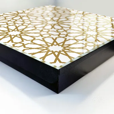 Wall mounted key box Geometric pattern