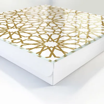 Wall mounted key box Geometric pattern