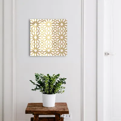 Wall mounted key box Geometric pattern