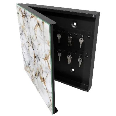 Key box for wall Marble elegance