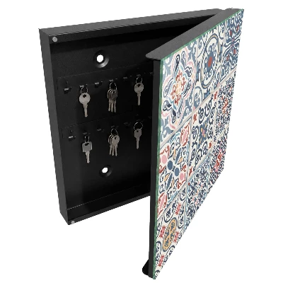 Wall mounted key box Mosaic patterns