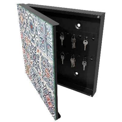 Wall mounted key box Mosaic patterns