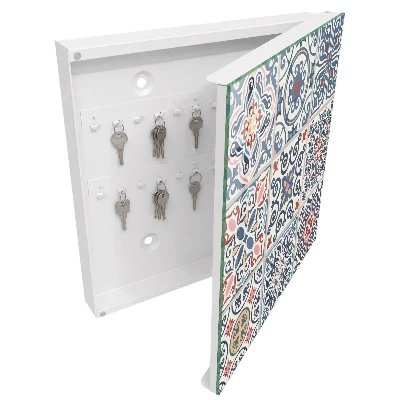 Wall mounted key box Mosaic patterns