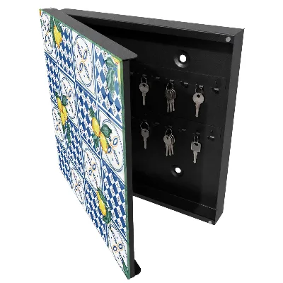 Key cabinet Lemon tiles