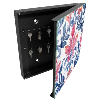 Wall mounted key box Colorful ornaments