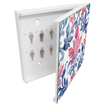 Wall mounted key box Colorful ornaments