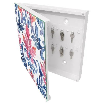 Wall mounted key box Colorful ornaments