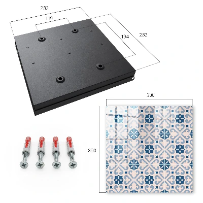 Key box for wall Ornamental design