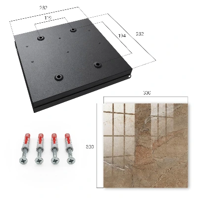 Key cabinet Stone texture