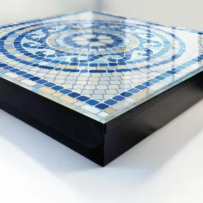 Key box for wall Geometric mosaic