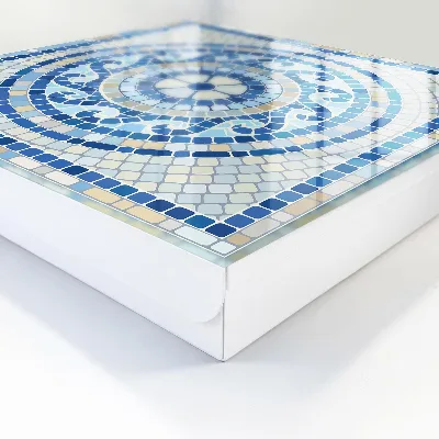 Key box for wall Geometric mosaic