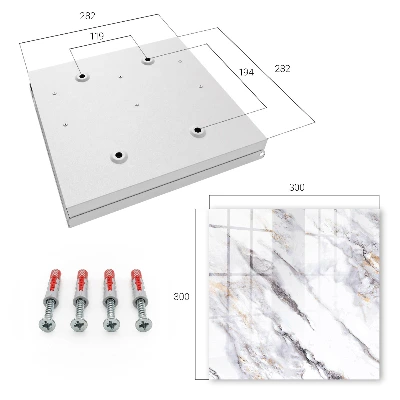 Key cabinet Marble elegance