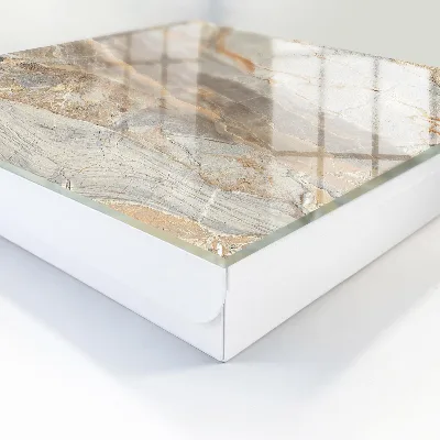 Wall mounted key box Elegant marble